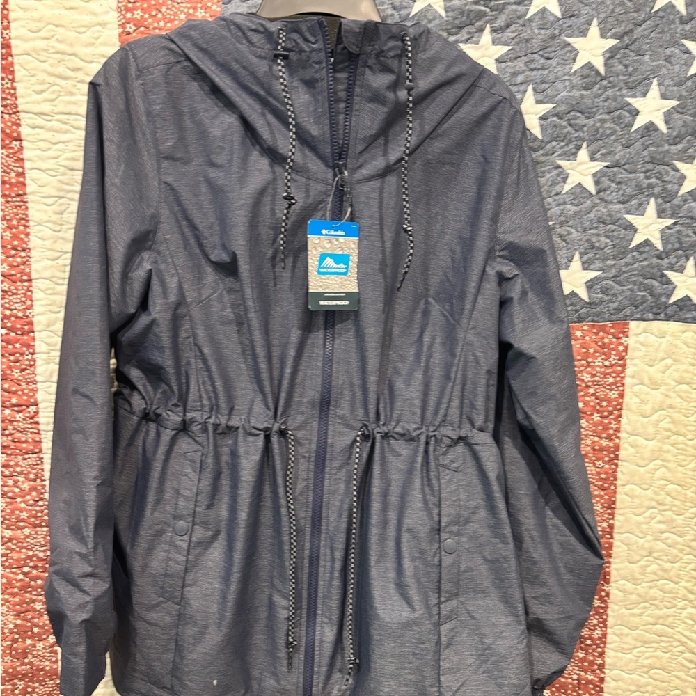 Columbia Women's Utility Jacket - Navy Blue - Picture 2 of 4